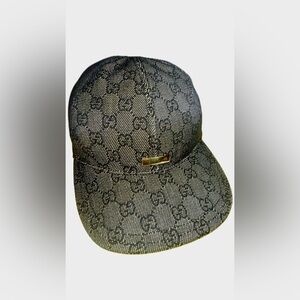 **SOLD**Gucci monogram denim hat**SOLD**